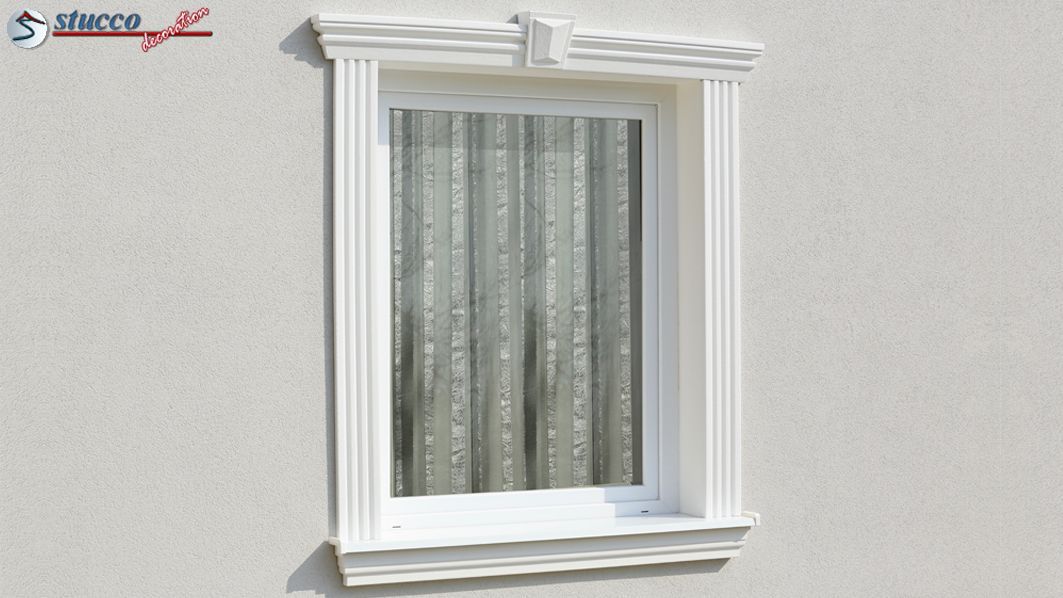 Fensterstuck mit Fassadenprofilen zum Aktionspreis