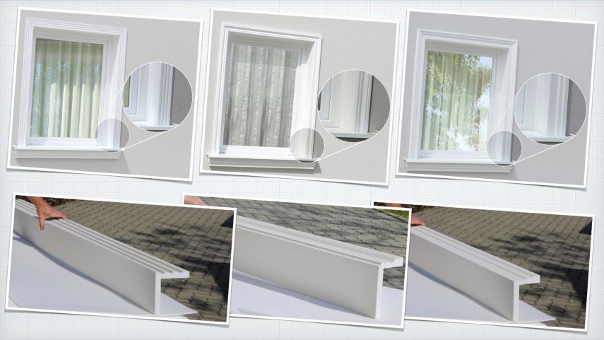 Außenstuck – L-Profile für Laibung und Faschen Außenstuck – L-Profile für Laibung und Faschen