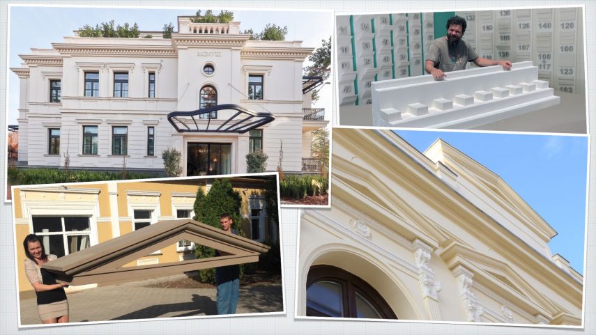 Maßgetreuer Fassadenstuck für Denkmalschutz