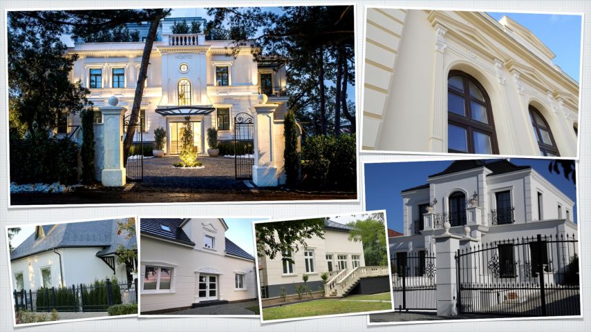 Alte Fassadenelemente denkmalgerecht restauriert Alte Fassadenelemente denkmalgerecht restauriert